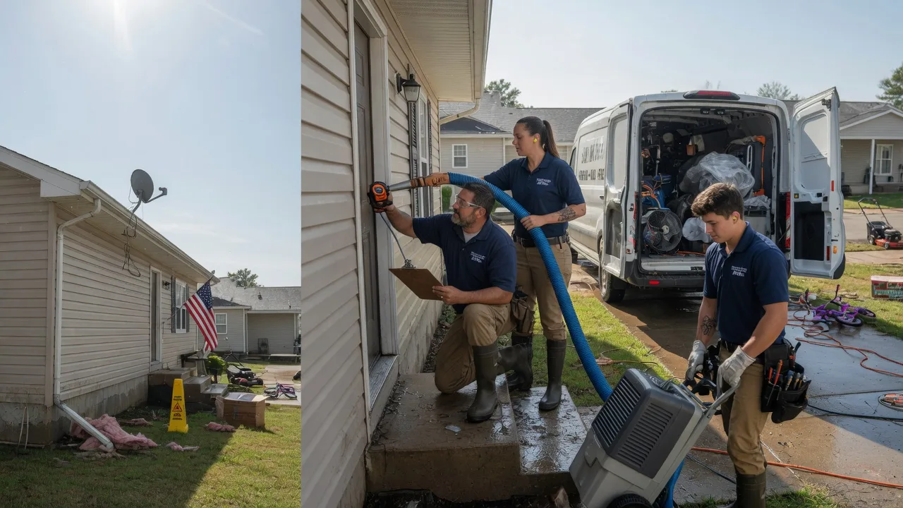 Ceiling Water Damage Restoration in Ferndale, MI near me